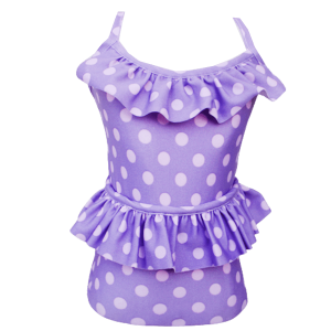 Maiô Bolinha Lilas
