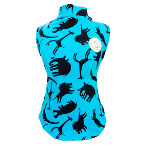Regata UV Bichinhos Preto