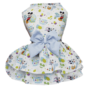 Vestido Mickey Pascoa