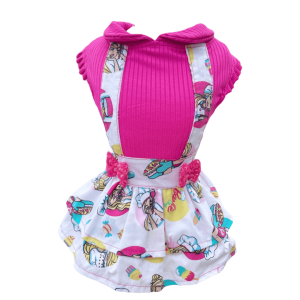 Saia c/ Camiseta Barbie