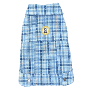 Jaqueta Tweed Azul Masc