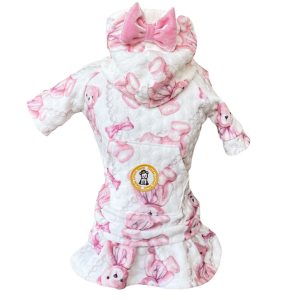 Conjunto Esporte Matelassê Ursinho Branco