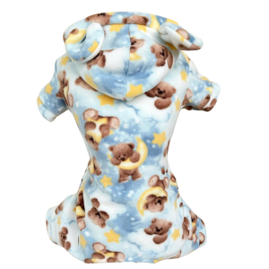 Pijama Soft Ursinho Lua Azul