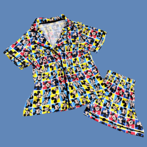 Pijama Adulto Mickey Carinhas Feminino