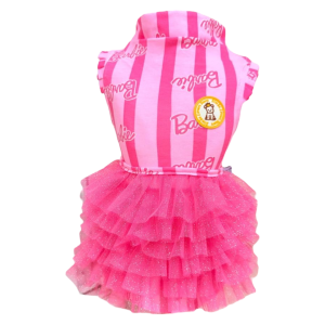 Regata com Tule Barbie Listrado