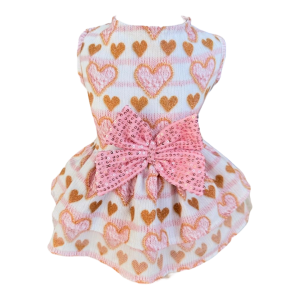Vestido Coração Tricot