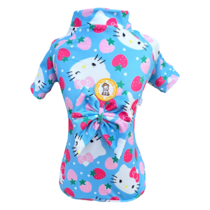 Camiseta Suplex Hello Kitty Morangos