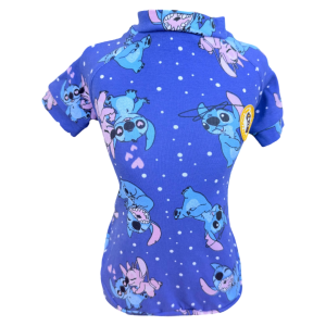 Camiseta Stitch Royal