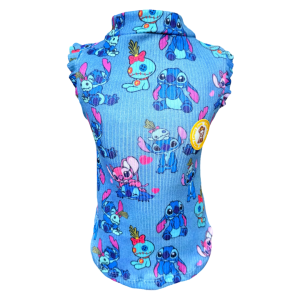 Regata Canelada Stitch Jeans Fem