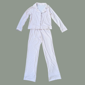 Pijama Feminino Calça e Blusa Comprida Suedine