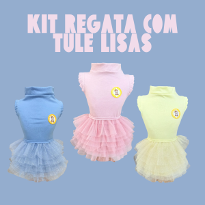 Kit Tutu Liso (colocar na obs as estampas escolhidas)