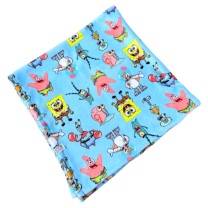 Manta Fleece Bob Esponja Azul